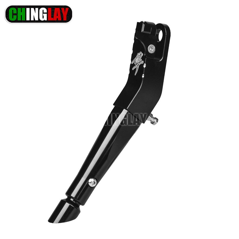 Aluminum Alloy Kickstand Set for Suzuki GSX1300R Hayabusa (1999-2020) чёрный