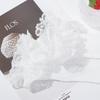 Nylon Girl Gift Elastic Maid Knee High Lace Bow Socks Transparent Lolita Socks