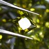 51 Pcs Lot Natural Green Sapphire Square Cut 5x5mm Certified Loose Gemstones