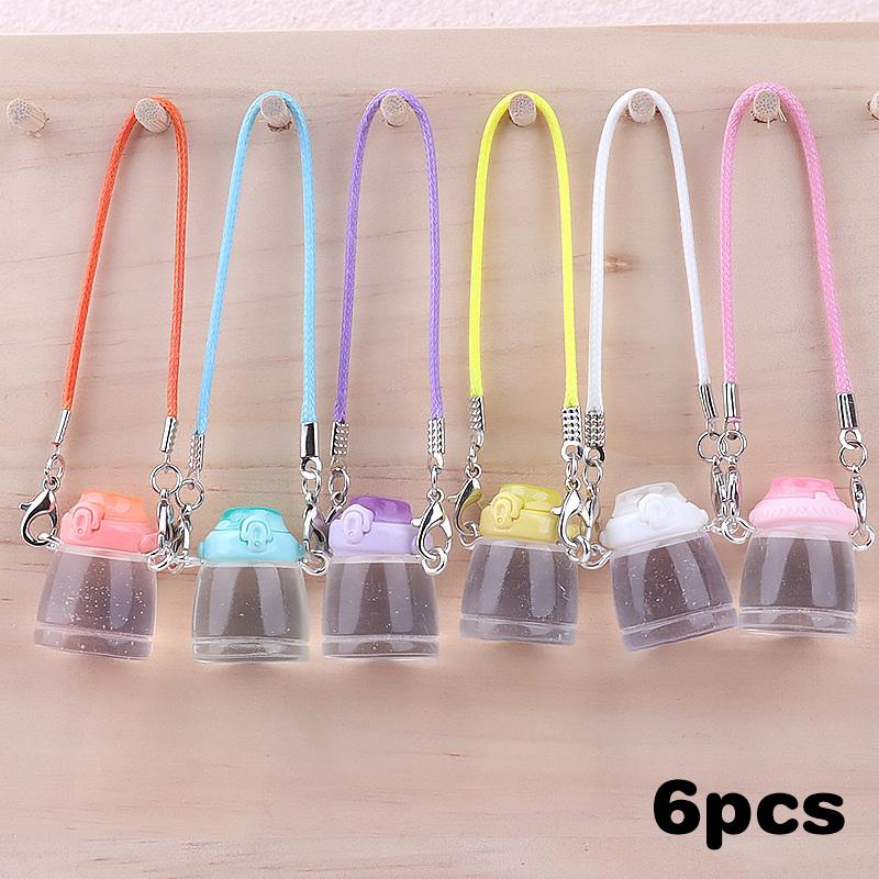 Dollhouse Mini Kettle Water Cup Set Cute Kawaii Miniature Drinkware Doll House Kitchen Decor Accessories
