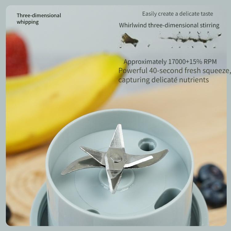 Strohhalm Entsafterbecher Kabelloser Heimentsafter Wiederaufladbare Kabellose Tragbare Saftmaschine Reisebecher Frischer Saft Smoothie Mixer