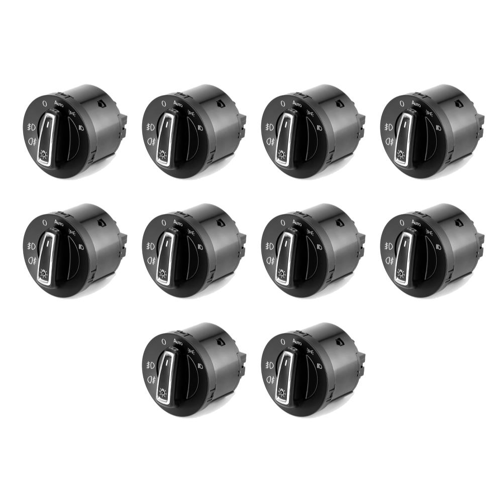 Car Headlight Control Switch Fog Lamp Knob Switch For VW AL Transporter T5 Polo Bora Golf MK4 Lupo Beetle Passat B5 Sharan