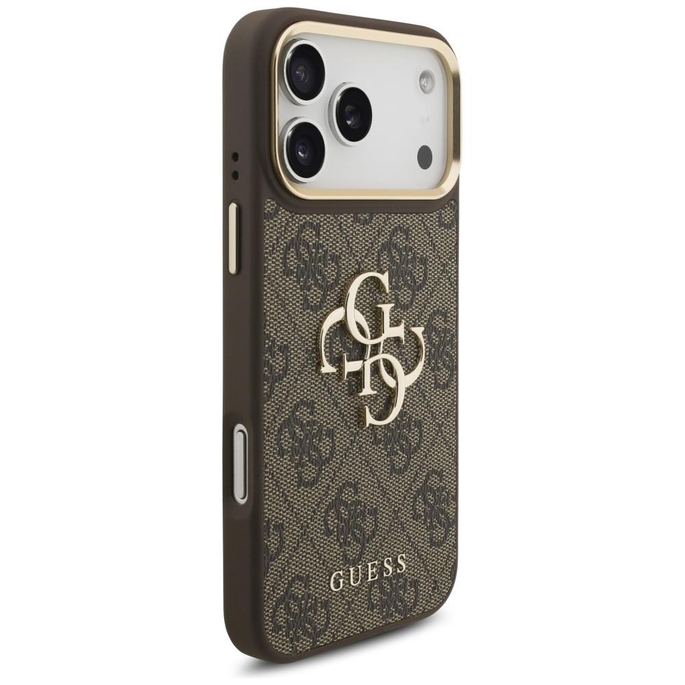 Guess 4G Big Logo Case For Iphone 17 Pro Max Metal Cover
