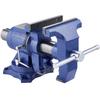 6-1/2" Multi-Purpose Bench Vise Heavy Duty Ductile Iron 360° Swivel Base