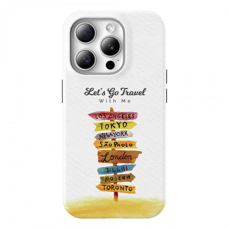 Dual Layer Cartoon Animal Phone Case IPhone 15 Pro Max 14 16 17 Shockproof TPU PC Back Cover