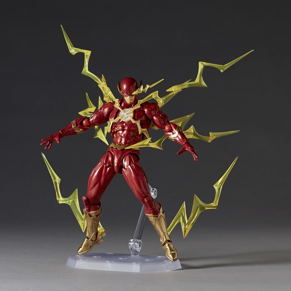Kaiyodo Revoltech Amazing Yamaguchi DC Heroes Flash 2025 Action Figure