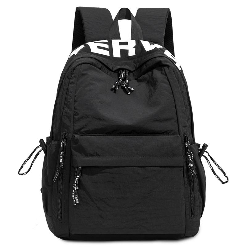 

Large Capacity Student Schoolbag Women s Backpack Men Lightweight College Style Backpack