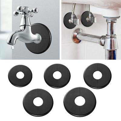 Black Shower Faucet Cover Round Faucet Decor Useful Faucet Decorative Cover  Shower