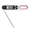 Teploměr potravin Skládací dlouhá sonda Rychlý a přesný teploměr na maso s digitálním displejem pro kuchyňské grilování