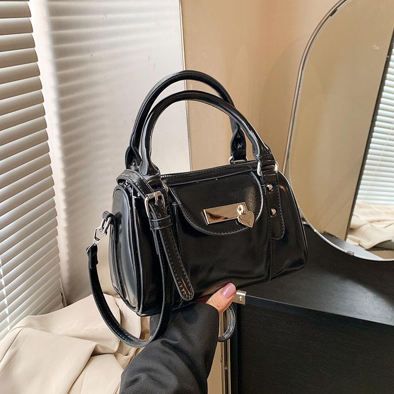 High-end Bag Women's Fashion Niche New Spring and Summer Messenger Bag Portable Bowling Bag