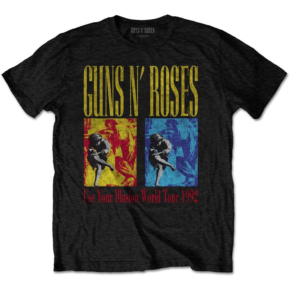 Guns N Roses Use Your Illusion World Tour Unisexs Tshirt Unisexs