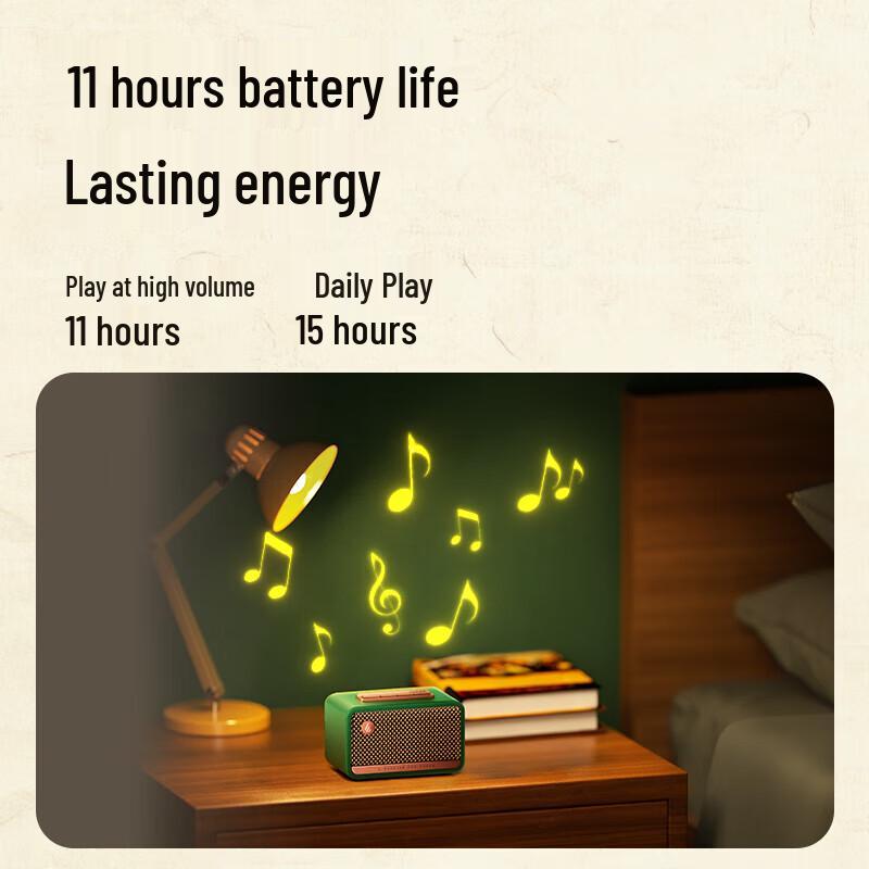 EDIFIER M130 Retro Bluetooth Portable Wooden Speaker