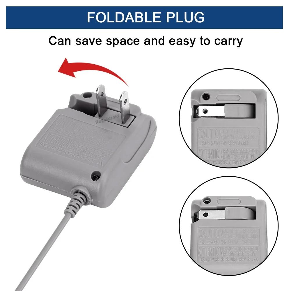 EU US PLUG AC Power Supply Charger Adapter for NDSLite Wall Home Travel Charger AC Power Adapter for NDS Lite
