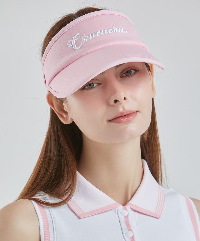 CHUCUCHU Ribbon Visor (Pink) Cbfss-Vht002W