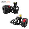 22mm Motorcycle Switches Motorbike Horn Button Turn Signal Electric Fog Lamp Light Start Handlebar Controller Switch Universal