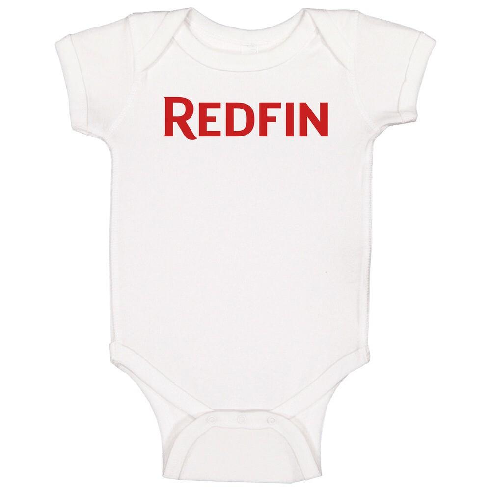 

Redfin Corporation Nasdaq Company Logo Employee Fan Baby One Piece S