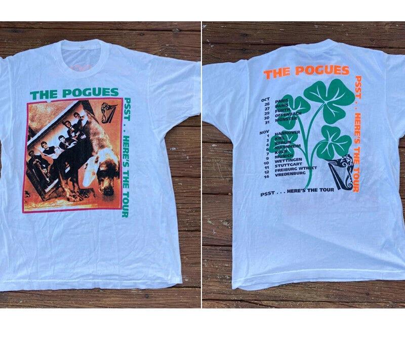 

90s Pogues 1991 Music Tour T-Shirt Unisex Gift For All Fans S-5XL S