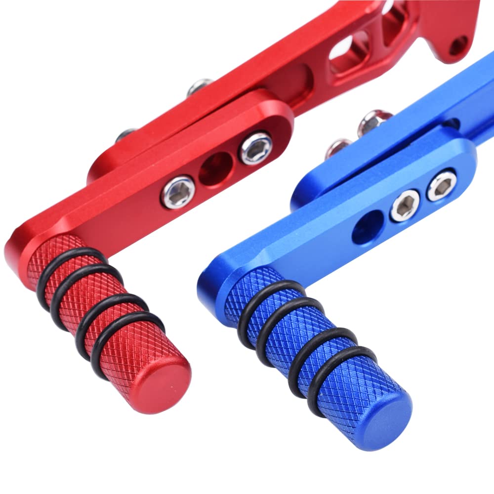 LEDISHUN Motorcycle Shift Pedal Compatible with Suzuki GSX250R GSR250 Adjustable Angle and Height for Motorcycle Modifications (DN11A), V-Strom