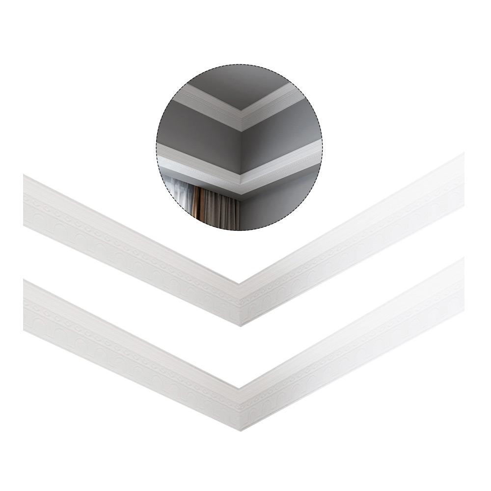 Self-adhesive 3D Pattern Wallpaper 2.3m Length Self-adhesive Border Home Improvement