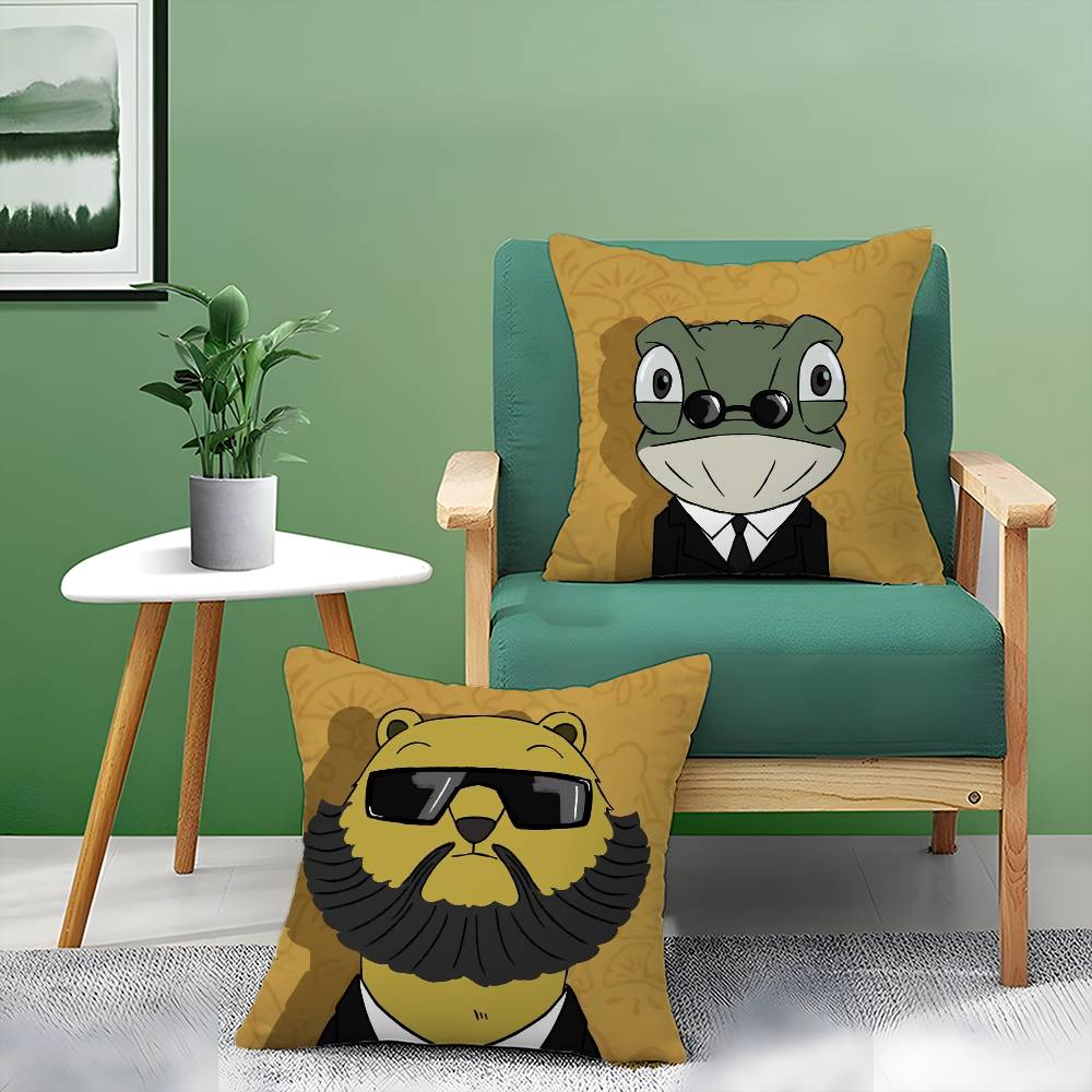 Chinese Cartoon Movie N-Nobody-MT Pillow Case Printed Brushed Fleece Pillow Baby Skin-Touch Eco-Friendly Dye-Sublimat