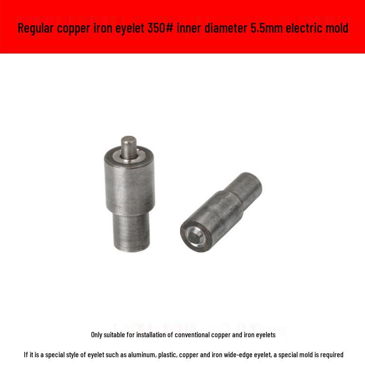 Copper Iron Eyelet & Rivet Installation Tool for Shoes