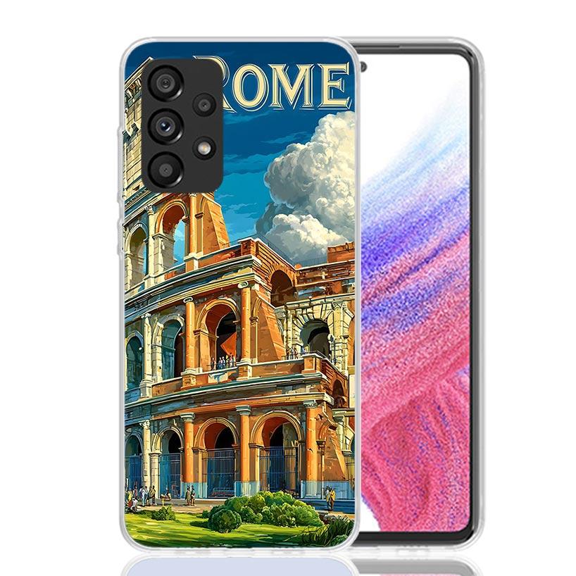 

Roman Colosseum Phone Case For Samsung Galaxy A52 A32 A22 A12 A02S A50S A30S A51 A31 AA71 Note 20 Ultra 10 S10 Plus Galaxy A52 A Samsung A10