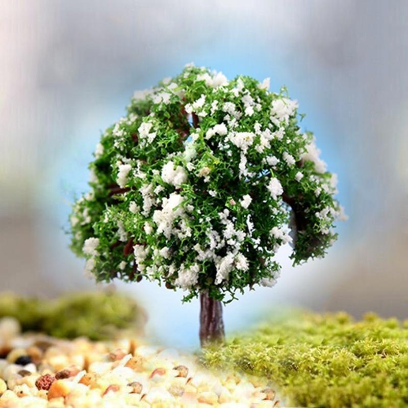 Simulation Coconut Trees Modern Park Miniature Fairy Garden Miniatures Landscape Accessories Toys for Doll House