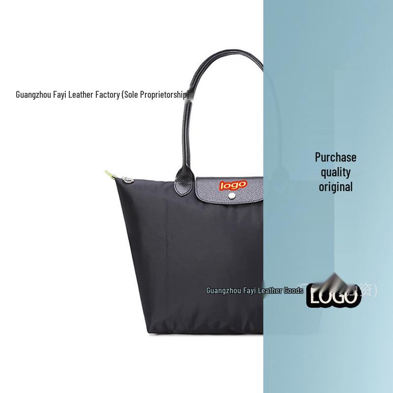 Bolso Tote Bordado de Dragón Francés del 70 Aniversario – Bolso de Mano para Mujer de Gran Capacidad