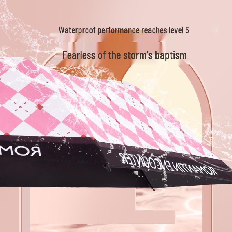 Stylish Women's UV Protection Automatic Sun/Rain Umbrella