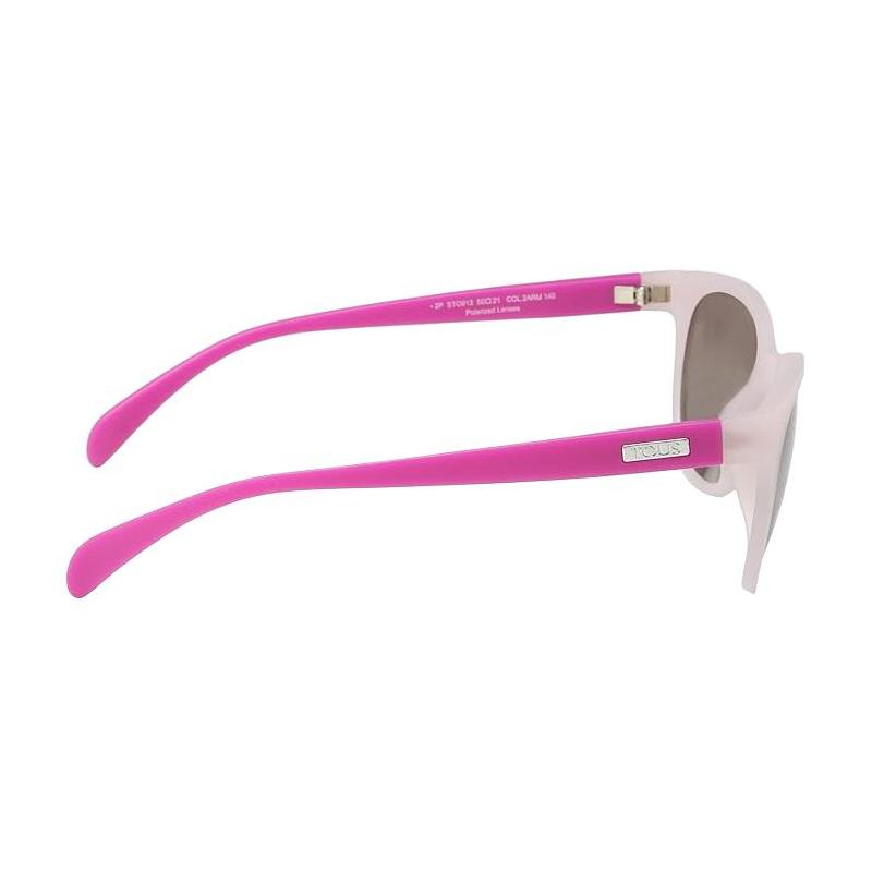 TOUS Full rim design plastic square sunglasses women's pink STO913-502ARM