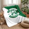 Hibernian FC Soft Flannel Fleece Blanket Lightweight Cozy Warm Throw Blanket For Sofa Bed Home Decor