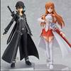 Japonya Sword Art Online Kirito Asuna Figürü Bjd Bebek PVC Eylem