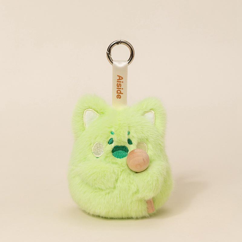Esdeath Holzfisch Puppe Schlüsselanhänger - Plüschgeschenk für Mädchen & Freunde, Taschenanhänger, Stressabbau Spielzeugornament.