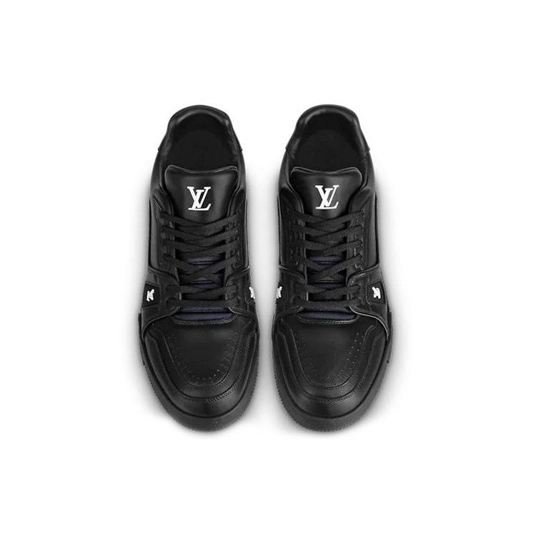 LOUIS VUITTON Lv Trainers 'Black' 1A9AFU