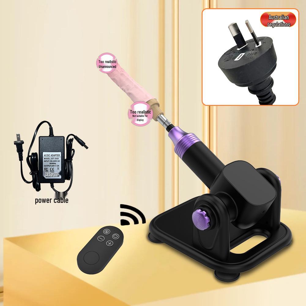 Vibratore a Proiettile Telescopico ad Alta Velocità: Dildo Automatico Vibrante Realistico da Donna