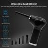 Electric   Duster with Light 60000RPM 2 Gears   Rechargeable Cordless Handheld   Blower with 5 Nozzles for Home PC Keyboard Car Interior 