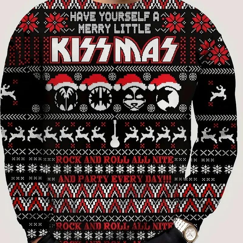 Men's T-Shirts Halloween Fashion Pattern 3D Printed Long Sleeved Round Neck Men's T-shirt