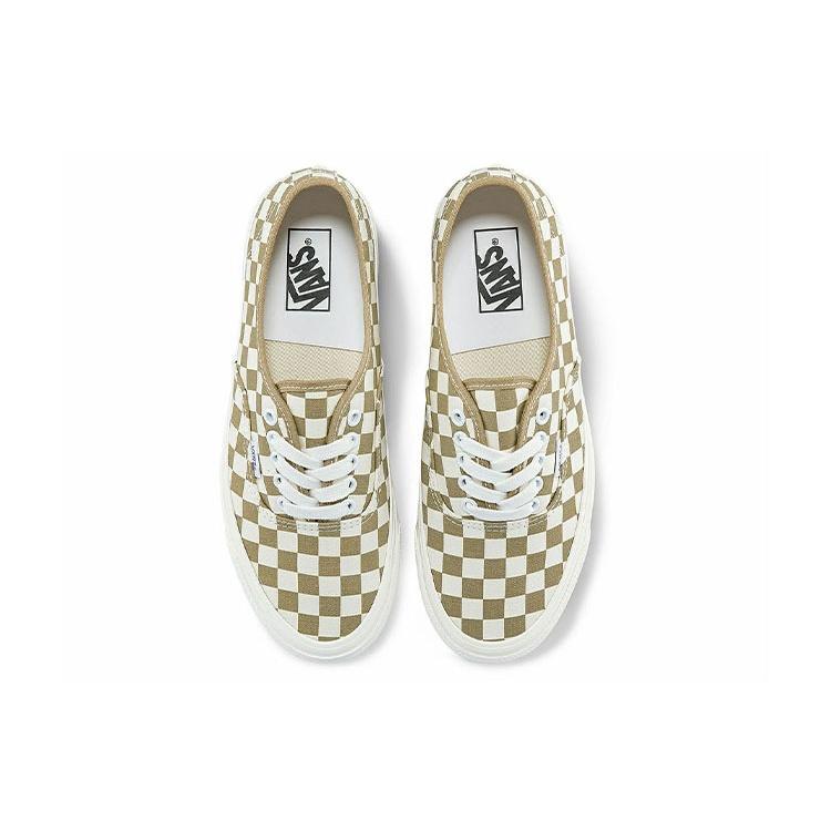 Vans Style 44 Low Tops Casual Skateboarding Shoes Unisex Brown White Men's VN0A5KX4SQ7