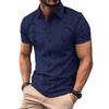 Short Sleeved Summer Collar Men's Polo Shirt