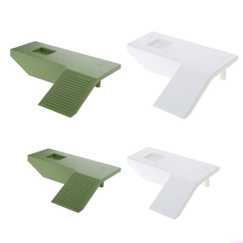 Reptiles Basking Platform Plastic Climbings Ladder Island Landscape