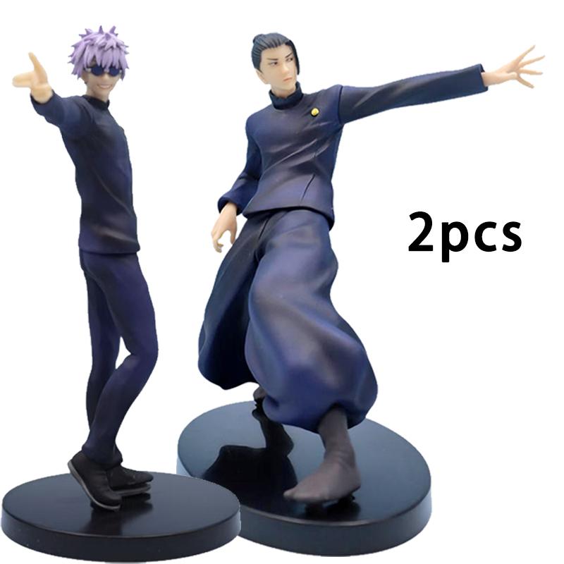10cm jujutsu kaisen figure suguru geto & gojo satoru action figures anime model statue collection model  toys birthday gifts