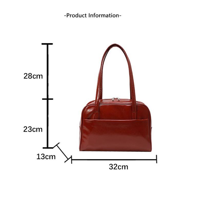 2026 New Minimalist Tote Bag Korean Versi Large-capacity Underarm Bag Niche Quality Casual Single-shoulder Commuting Bag
