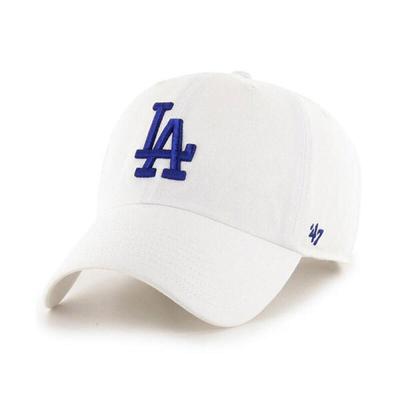 47 BRAND Hat Ball Cap LA Big Logo B-RGW12GWS-WHE