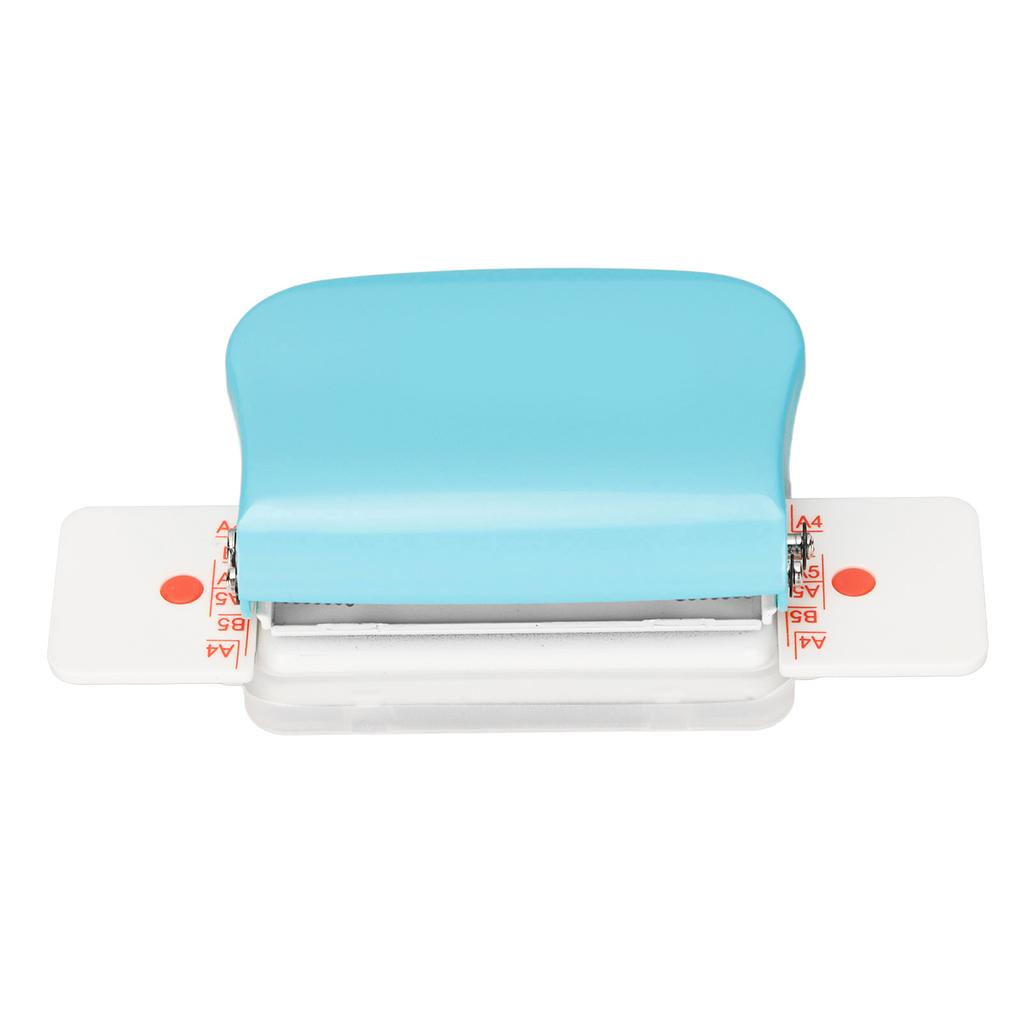 Manual Binding Machines Multipurpose 6 Holes Cinch Book Binding Machine for Home Office Light Blue