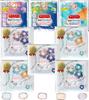MegRhythm Steam Hot Eye Mask Assortment Masks X 5 Gift Bag (Rose, Chamomile, Menthol) [3 Sets] (Serves 5) (Flower) Packaged! [Set]