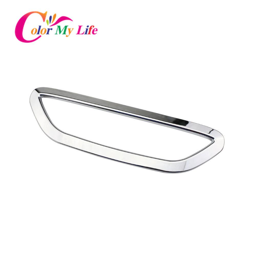 

Хромированный задний бампер багажника из АБС-пластика, задний стоп-сигнал, крышка лампы, накладка, рамка для Toyota C-HR CHR 2016-