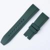 18/19/20/21/22/23/24mm Quick Release Fluororubber FKM Rubber Strap Smartwatch Men Women Wristband Universal Bracelet Accessories