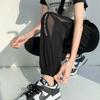 Women's Summer Quick-Dry Ice Silk Harem Pants - Loose, Lightweight, Anti-Mosquito, Tapered Leg, Petite Fit