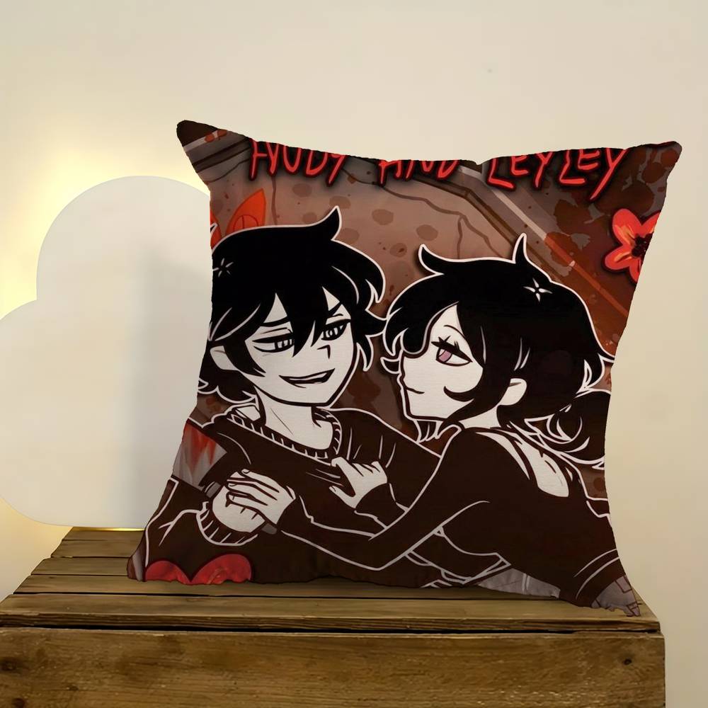 La Bara di Andy e Leyley-S Cuscino Anime Cuscino Copricuscino per Testata Letto Divano Copricuscino 45X45 Cm Moda