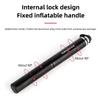 160 PSI Bike Pump With Gauge Fits Presta and Schrader Accurate Inflation Mini Bicycle Tire Pump With the Pressure Indicator